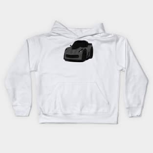 Z06 DARK-GREY Kids Hoodie